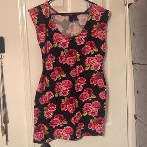 Rose cotton dress by Material Girl